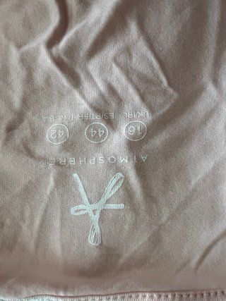 Lote 2 Camisetas Atmosphere Talla 16/44