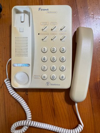 Teléfono Fijo Forma Multiservicio