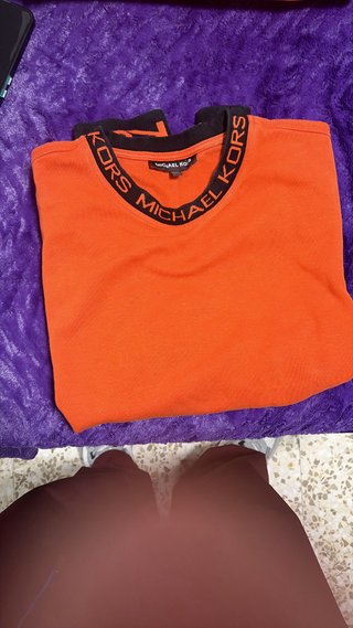 Sudadera Michael Kors Naranja