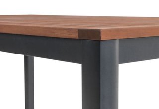 Mesa Terraza Madera y Metal