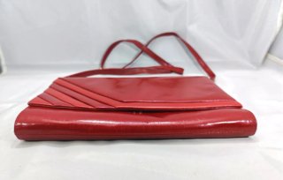 Borsa vintage anni 80 rossa
