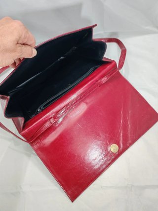 Borsa vintage anni 80 rossa