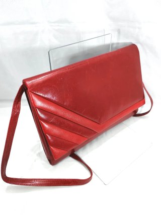 Borsa vintage anni 80 rossa