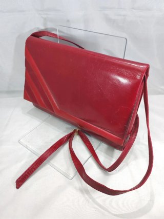 Borsa vintage anni 80 rossa