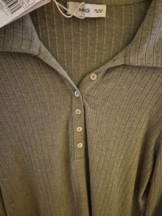 Camiseta Mango Manga Larga XL