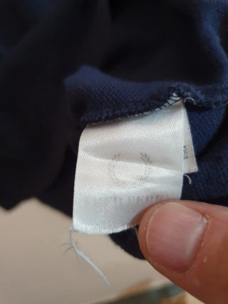 Camiseta Fred Perry Talla M Azul/Gris