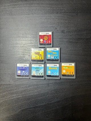 Nintendo DS Negra + Juegos precio negociable