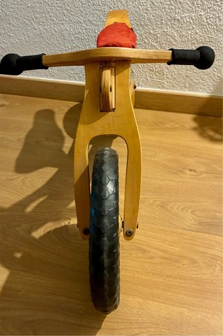 Bicicleta de equilibrio madera