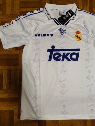 Camiseta Real Madrid 1997  Zamorano 9 Kelme