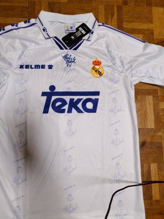 Camiseta Real Madrid 1997  Zamorano 9 Kelme