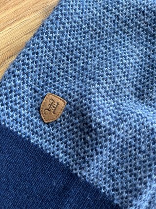 Jersey Hackett niño azul talla 13-14 años