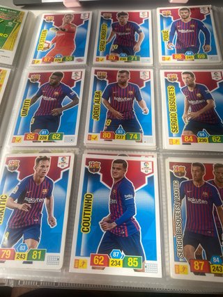 Álbum cromos Adrenalyn 2018/19 3/4 completo