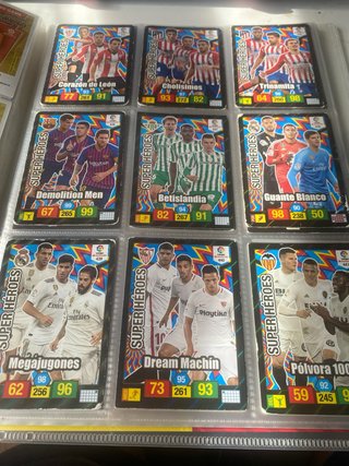 Álbum cromos Adrenalyn 2018/19 3/4 completo