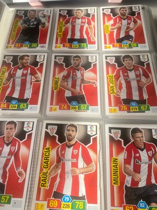 Álbum cromos Adrenalyn 2018/19 3/4 completo
