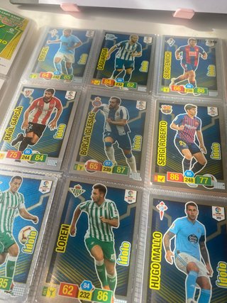 Álbum cromos Adrenalyn 2018/19 3/4 completo