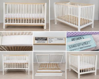 Cuna Trama Atria 120x60 + Colchón