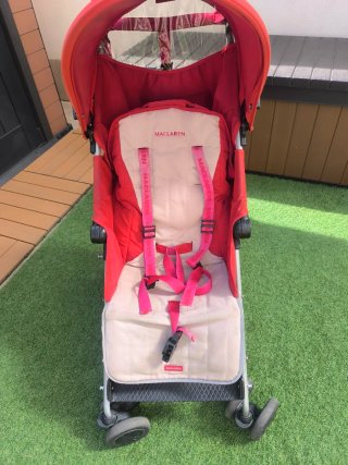 Silla de paseo Maclaren Quest Roja