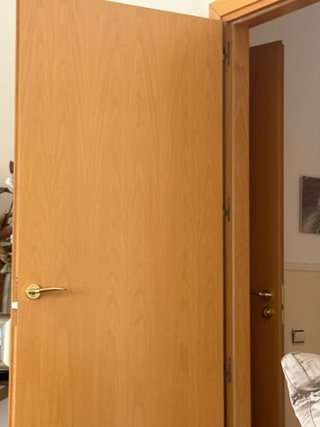 2 Puertas de madera maciza roble. 83 cm x 210 cm