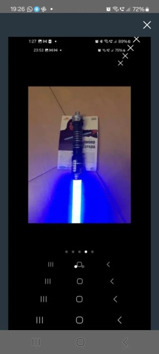 Espada Star Wars para disfraces