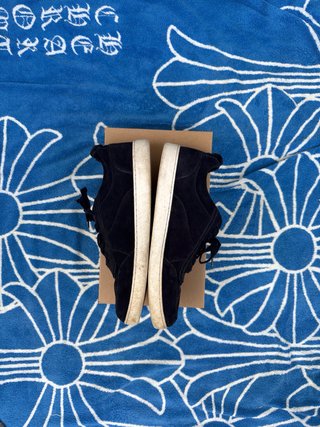 Zapatos Massimo Dutti Azul Oscuro y Blancos