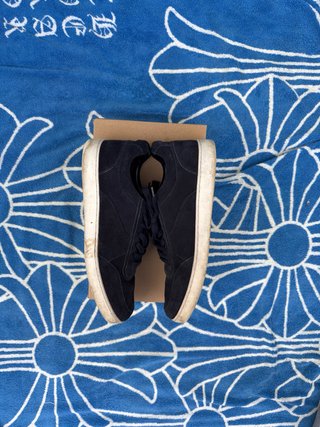 Zapatos Massimo Dutti Azul Oscuro y Blancos