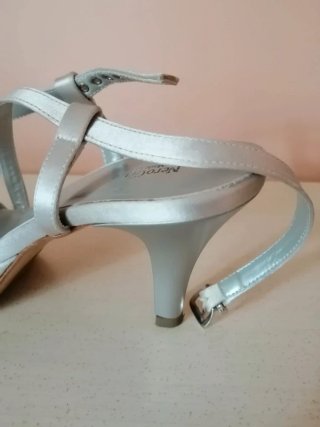 Sandali Nero Giardini donna n.36 argento