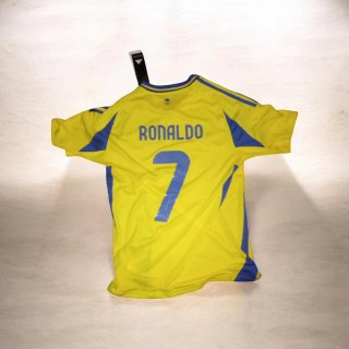 Camiseta Al-Nassr CR7 Adidas Amarilla