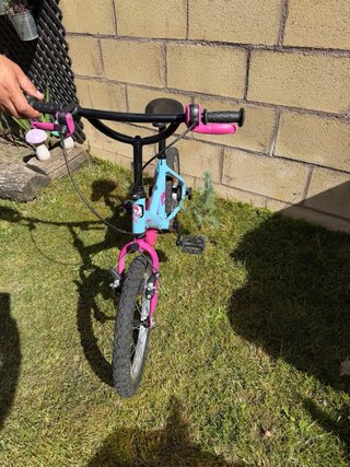 Bicicleta infantil BTWIN azul y rosa