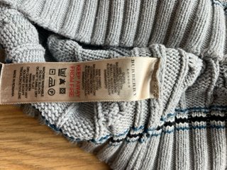 Jersey Burberry Niño Talla 12 años