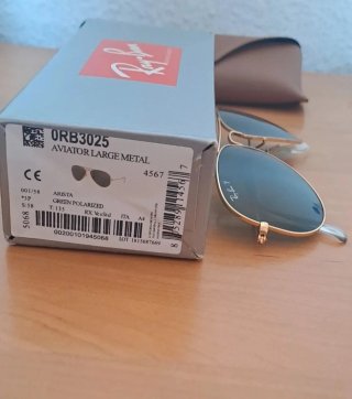 Gafas de sol Ray-Ban Aviator Doradas