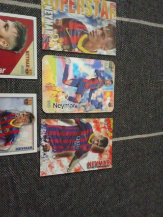 Cromos Neymar FC Barcelona Mundicromo