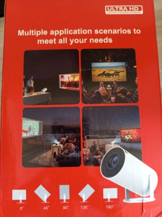 Proyector Game 3D 4K ULTRA HD con mandos