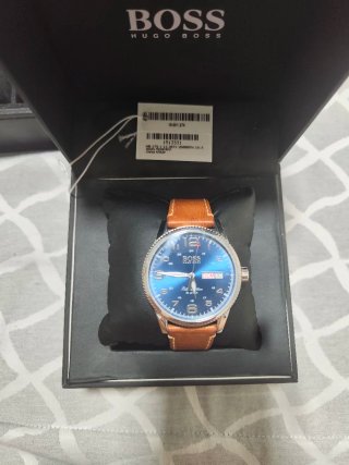 Reloj Hugo Boss Azul y Marrón