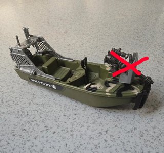 Barco militar Chap Mei Soldier Force Army Toys