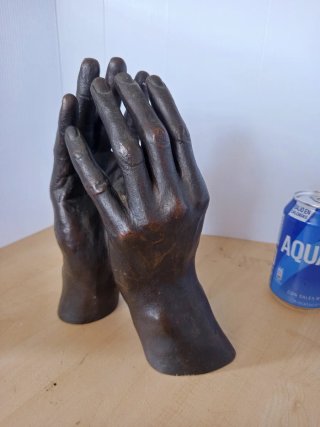 Escultura Manos Helping Hands Vintage