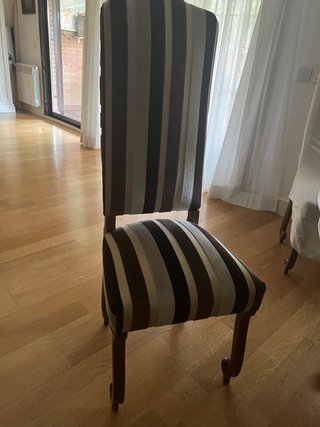 Silla Madera Respaldo Alto