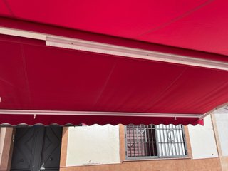 Toldo terraza bar 3x3m ancho por 6 de largo
