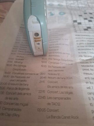 Teléfono Móvil Nokia 3410 Blanco/Verde