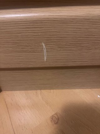 Cajonera de madera color beige/marrón