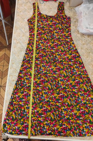 Vestido entallado largo de fiesta