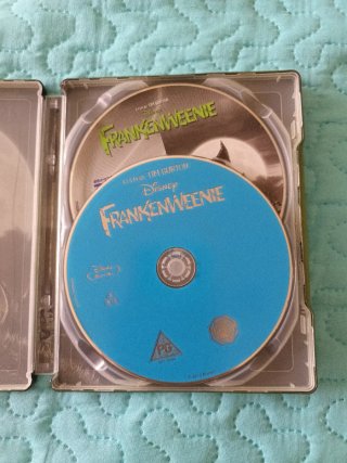 Steelbook Frankenweenie Blu-ray 3D y 2D