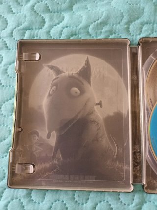 Steelbook Frankenweenie Blu-ray 3D y 2D