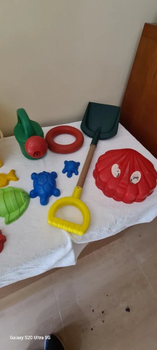 Conjunto Brinquedos Praia Criança