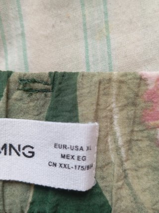 Pantalones largos Mango florales