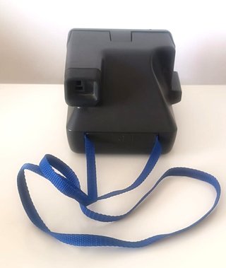 Cámara Polaroid 636 y funda original (Años 90)