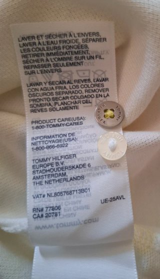Polo Tommy Hilfiger mujer, talla 38/40