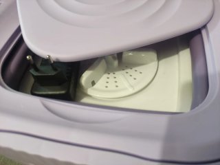 Mini lavadora portátil plegable camping