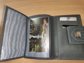 Cartera elegante mujer gris