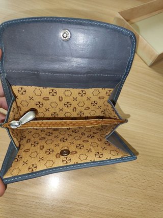 Cartera elegante mujer gris