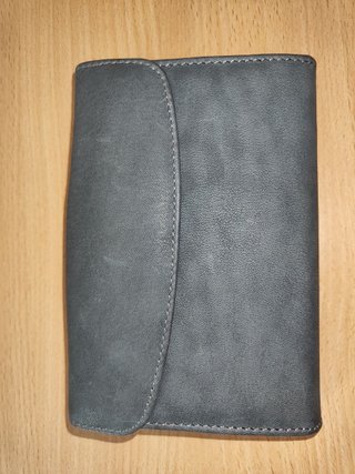 Cartera elegante mujer gris